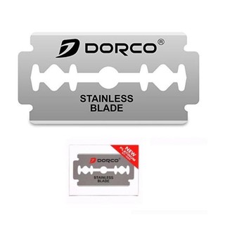 สินค้า ใบมีดโกน 2 คม ใบมีด Dorco ของแท้💯 ใบมีดสแตนเลส Dorco Stainless Blade มีดโกน
