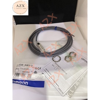 พร้อมส่ง! E2E-X2E1-Z ระยะจับ2มิล เกลียว12 มิล 12-24v NPN no เซ็นเซอร์จับโลหะ พร้อมส่ง