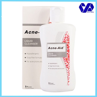Acne-Aid liquid cleanser (100มล.) แอคเน่ เอด สำหรับผิวมันและผสม สีแดง