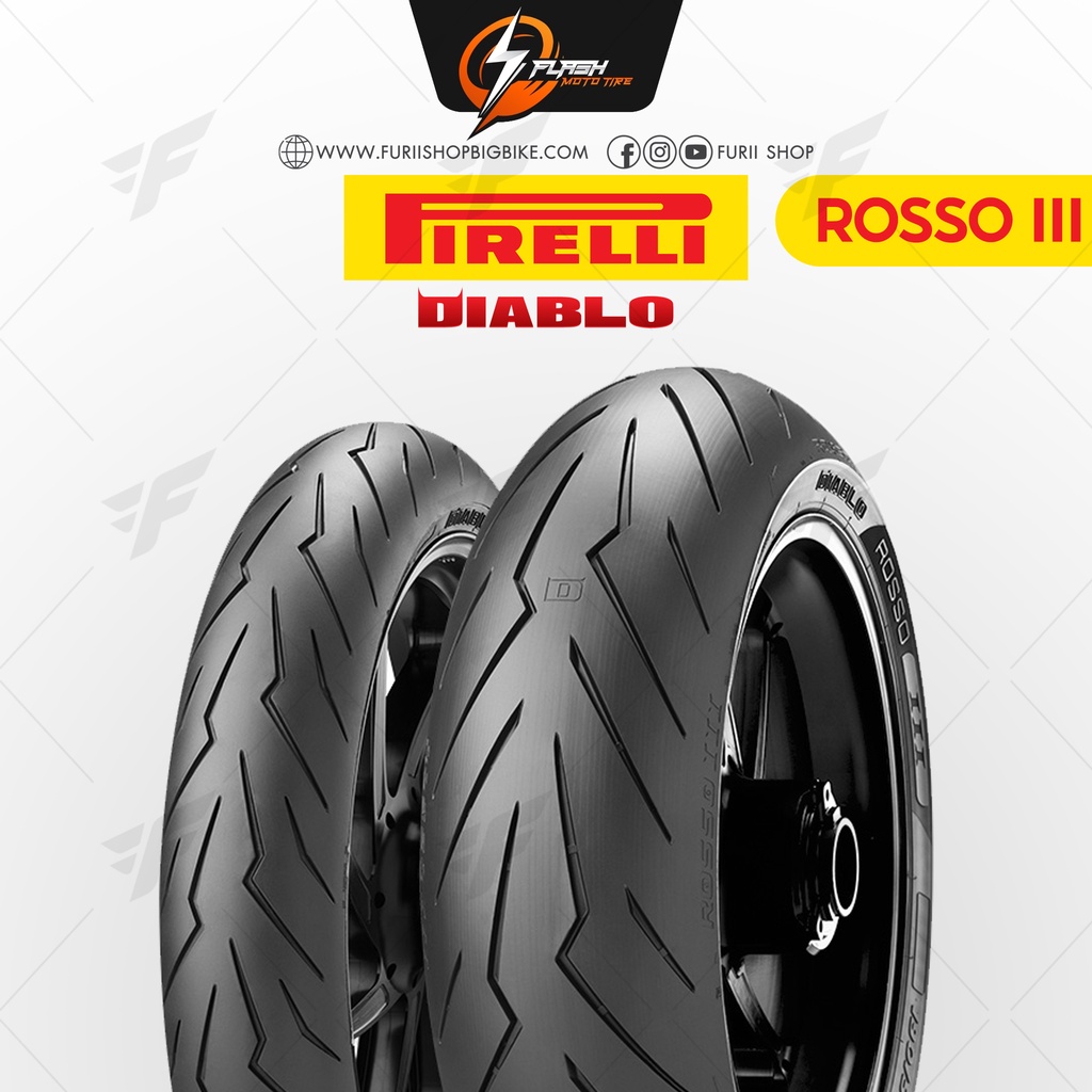 ยาง-ยางรถมอเตอร์ไซค์-ยางบิ๊กไบค์-pirelli-diablo-rosso-iii-ยางซุปเปอร์สปอร์ตถนน-โครงสร้าง-radial-รองรับความเร็วสูง