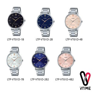 ภาพหน้าปกสินค้านาฬิกาผู้หญิง CASIO รุ่น LTP-VT01D & LTP-VT01L ของแท้ ที่เกี่ยวข้อง