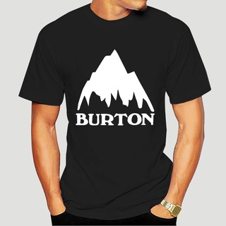 เสื้อยืด ผ้าฝ้าย พิมพ์ลายสโนว์บอร์ด Burton 4489D แฟชั่นS-5XL