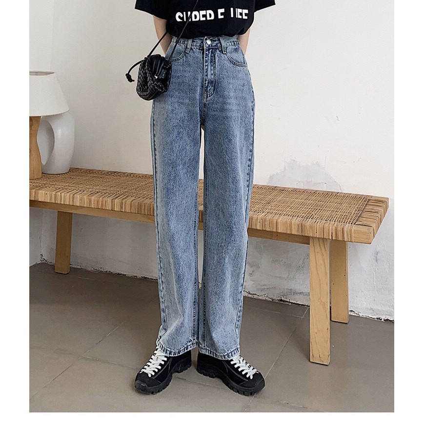 cc-jeans-068-กางเกงยีนส์ผู้หญิง-เอวสูง-กระบอก