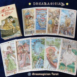 ไพ่ยิปซีความรัก Romantic Tarot/ไพ่ยิปซีแท้/ไพ่ยิปซีลดราคา/ไพ่ทาโร่ต์/ไพ่ออราเคิล/Tarot/Tarot Cards