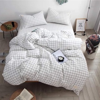 🍉ผ้าปูที่นอน ชุดเครื่องนอน 🍉 เกรด A premium ชุดผ้านวม Setนวม ชุดผ้าปูที่นอนพร้อมผ้าห่มนวม คุณภาพดี รวมลายตาข่าย
