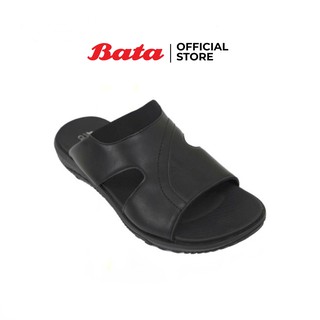 Bata COMFIT MENS SUMMER รองเท้าแตะลำลองชาย แบบสวม สีดำ รหัส 8616071