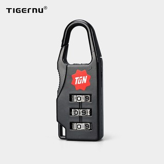 ภาพขนาดย่อของสินค้าTigernu กุญแจล็อครหัสผ่านสามหลัก ป้องกันขโมย 001
