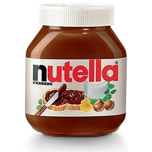 ภาพหน้าปกสินค้าNutella 350 g,400g, 680g, 750g, 900 g,1000 g แยมนูเทลล่า เฮเซลนัทบดผสมโกโก้ ขวดพลาสติกขวดแก้ว