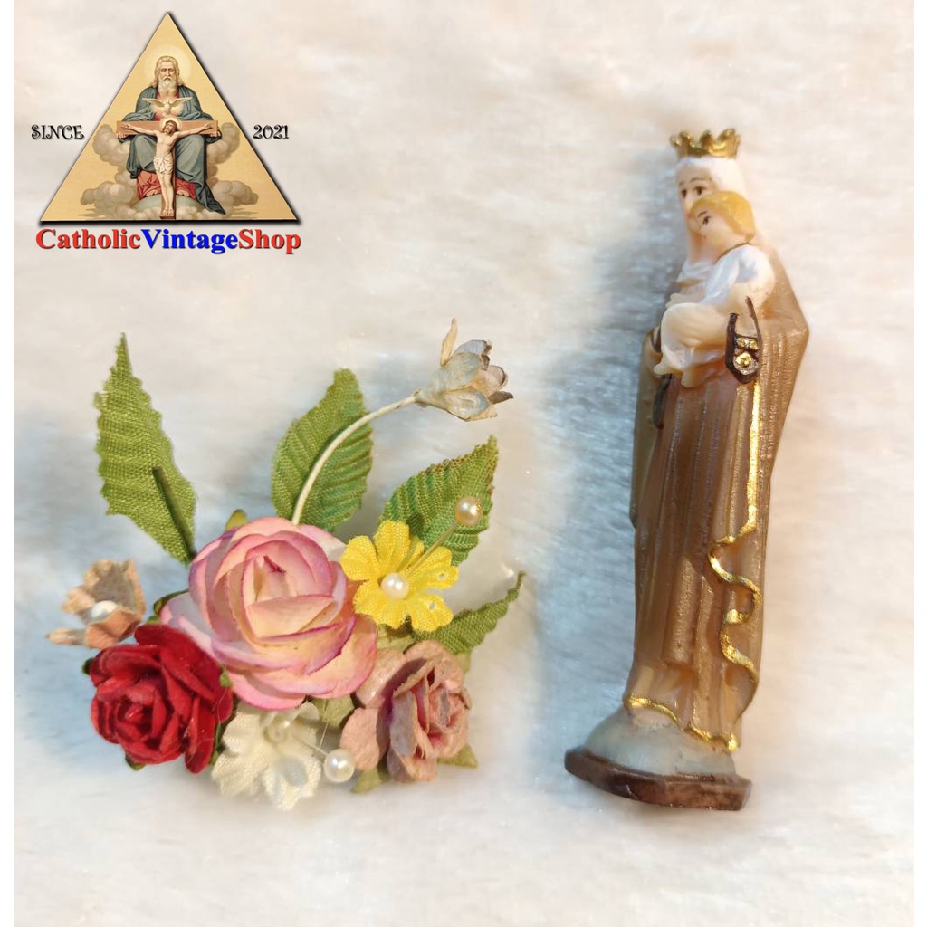 รูปปั้น-พระแม่มารีย์-ขนาดมินิมอล-virgin-mary-catholic-figurine-คาทอลิก-คริสต์-รูปปั้นตั้งหน้ารถ-แม่พระ-มารี-พระแม่มารี