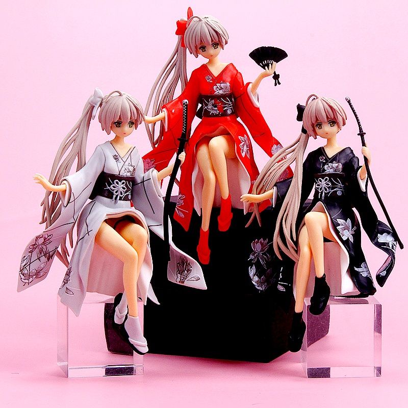 โมเดลฟิกเกอร์ Yosuga no Sora ฟากฟ้าแห่งความสัมพันธ์ โซระ เซ็ท3ตัว (มี ...