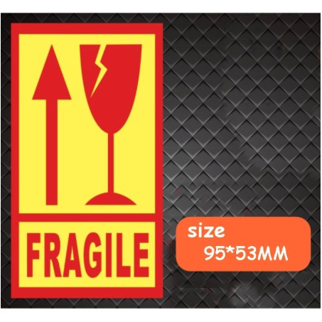 สติ๊กเกอร์คำเตือนกันแตก-คำเตือน-ระวังแตก-ห้ามเหยียบ-ห้ามโยน-fragile-sticker