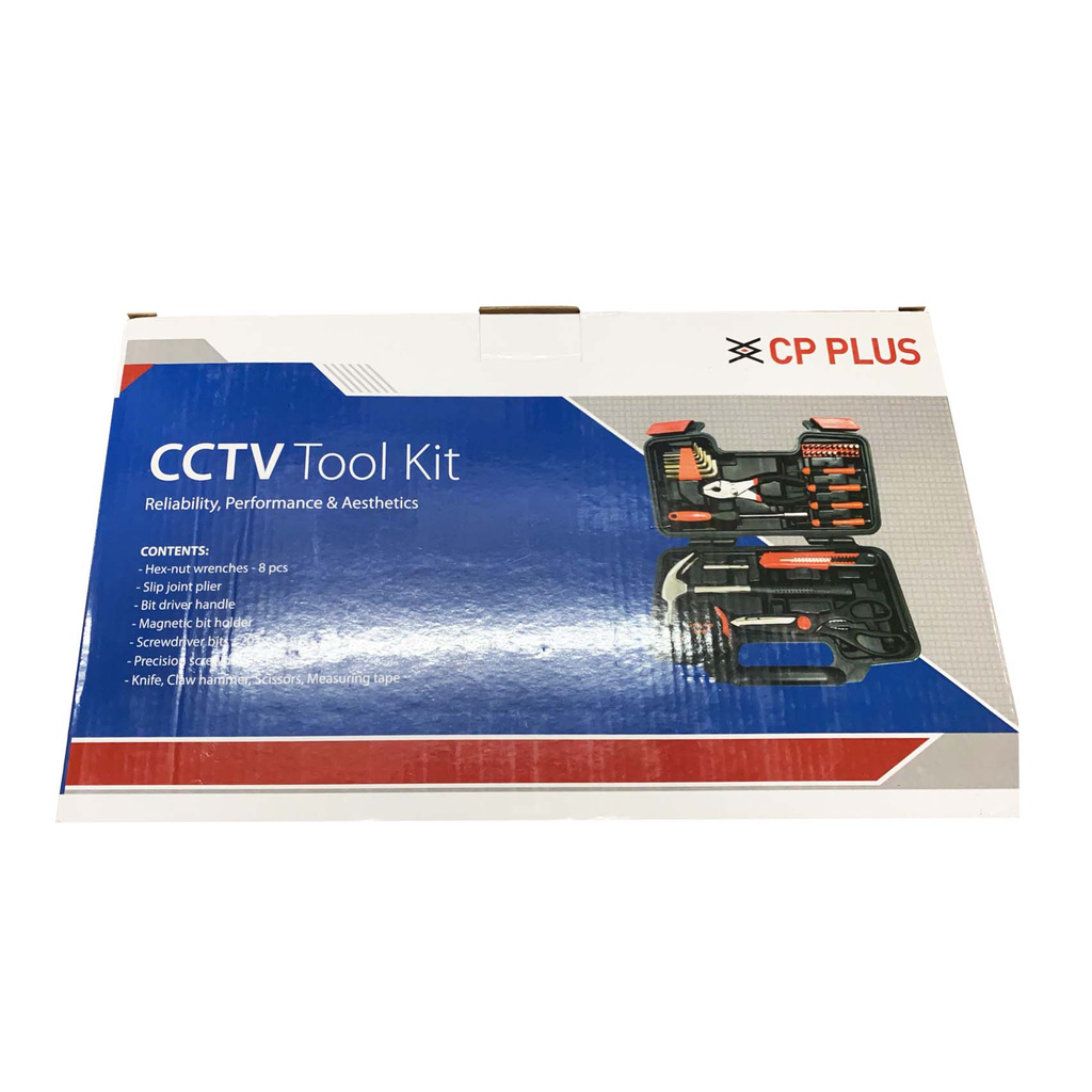 CP PLUS CCTV tool kit ชุดอุปกรณ์ช่าง ครบเซต แบบพกพา | Shopee Thailand