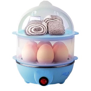 ต้มไข่ 2 ชั้น ที่นึ่งอาหาร ที่ต้มไข่ เครื่องต้มไข่ไฟฟ้า 350W