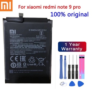 4920MAh BN53เปลี่ยนแบตเตอรี่สำหรับXiaomi Redmiหมายเหตุ9 Pro Bateriaแบตเตอรี่โทรศัพท์มือถือ