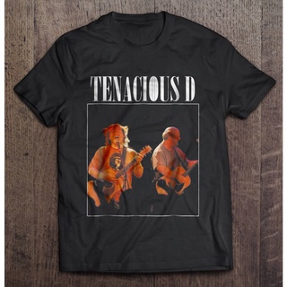 เสื้อยืดโอเวอร์ไซส์เสื้อยืด พิมพ์ลาย Tenacious D สําหรับผู้ชายS-3XL