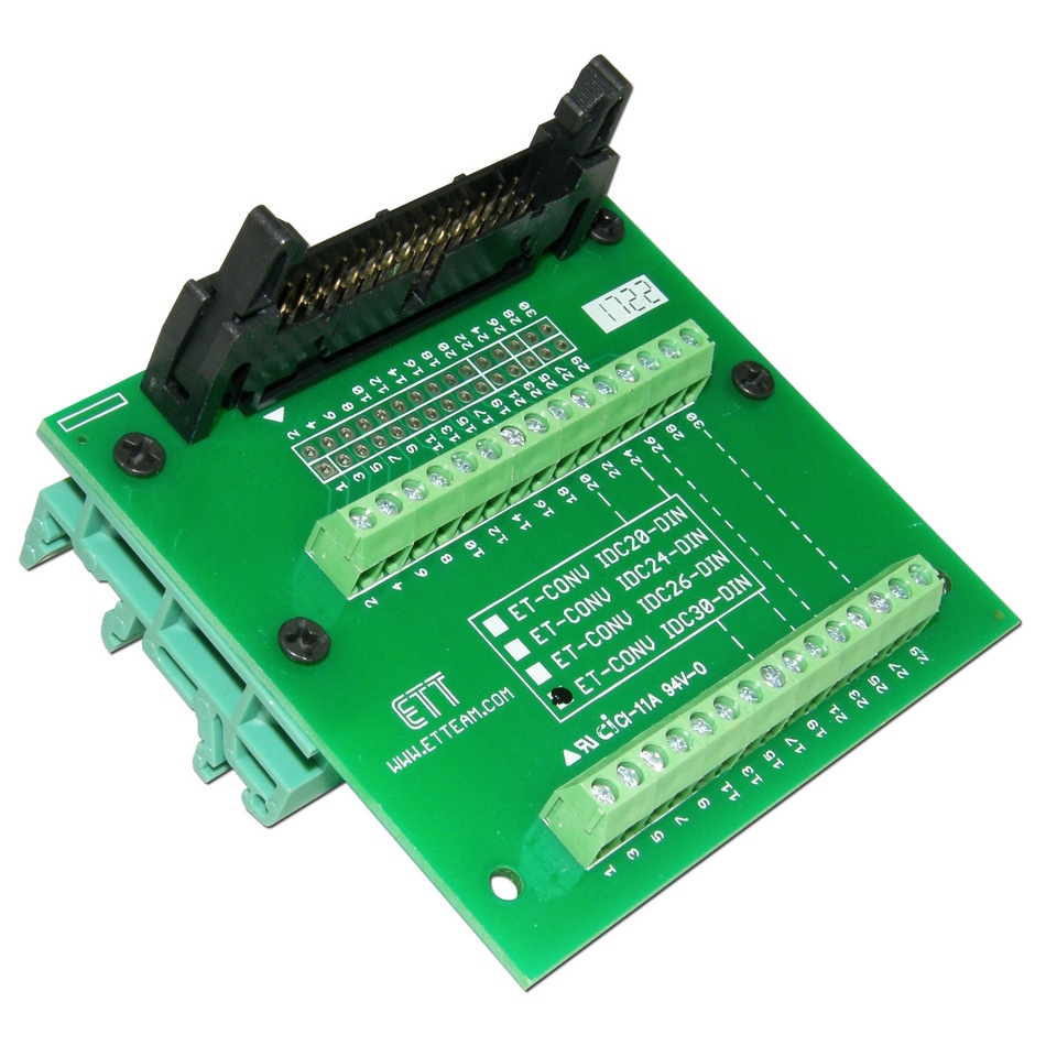 et-conv-idc30-din-เปลี่ยนขั้ว-header-connector-ตัวผู้-2-54mm-โดยเปลี่ยนขั้วต่อจาก-idc-ที่มาจากสายแพร์ให้เป็น-terminal