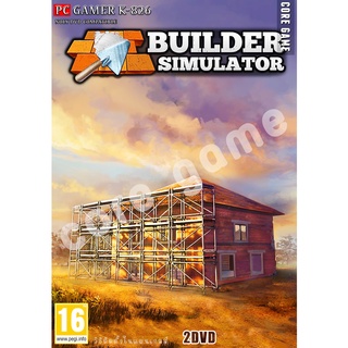 (Game  Windows) Builder Simulator แผ่นและแฟลชไดร์ฟ  เกมส์ คอมพิวเตอร์  Pc และ โน๊ตบุ๊ค