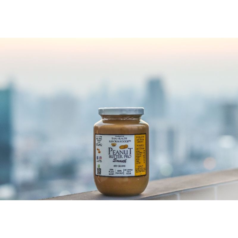 ภาพสินค้า450g Peanut Butter Pro (Unsweetened) 100% เนยถั่ว ถั่วลิสง 100% จากร้าน thai_health_reform_foods บน Shopee ภาพที่ 4