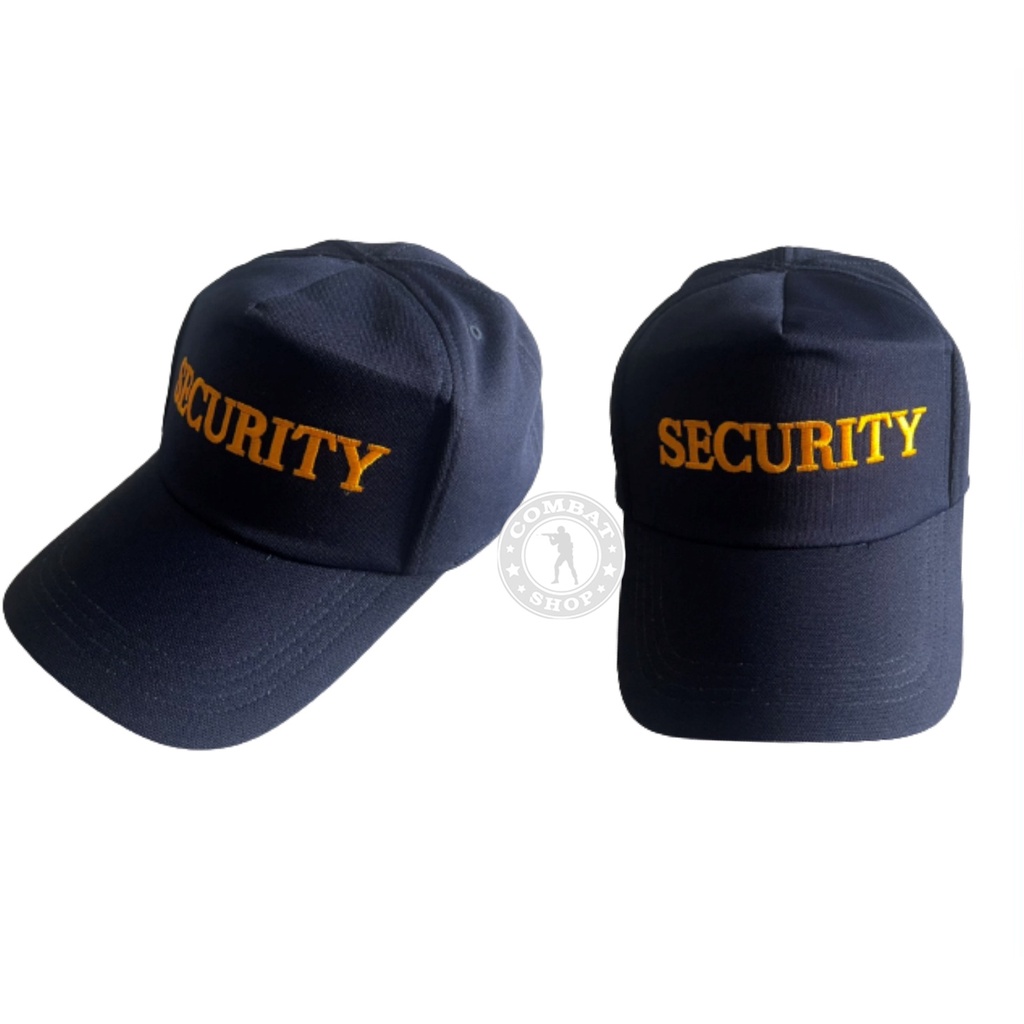 หมวกแก๊ปsecurity-รปภ-พนักงานรักษาความปลอดภัย-ยาม-รปภ