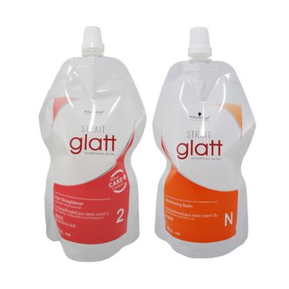 Schwarzkopf glatt ชวาร์สคอฟโปรเฟชชั่นเนล สเตรท แกลทท์ 2 (400 มล.) แบบถุง 10609