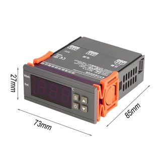 เครื่องควบคุมอุณหภูมิดิจิตอล Mh1210W AC90-250V -50~110 ℃ เซนเซอร์ควบคุมความร้อน NTC