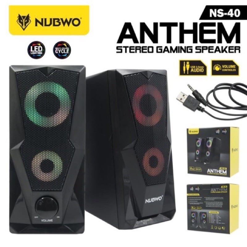 nubwo-ลำโพง-รุ่น-anthem-ns-40-สินค้าขายดี-เสียงดีๆ-มีไฟled-สวยๆ