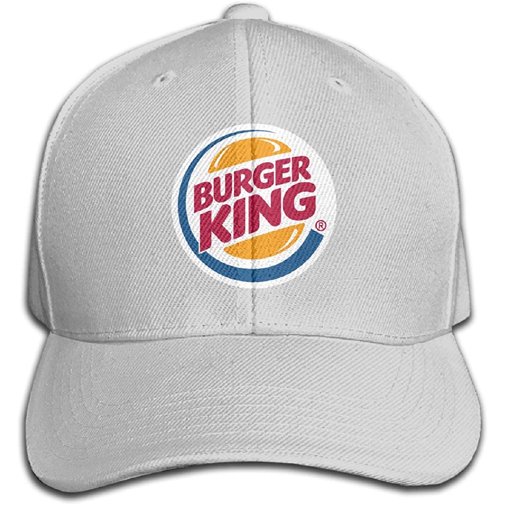 หมวกเบสบอล-ลาย-burger-king-เหมาะกับเล่นกีฬากลางแจ้ง-สําหรับผู้ชาย-และผู้หญิง