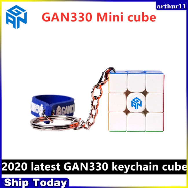 wa-พวงกุญแจ-gan330-magic-cube-พวงกุญแจ-3x3-จี้ลูกบาศก์วิเศษ