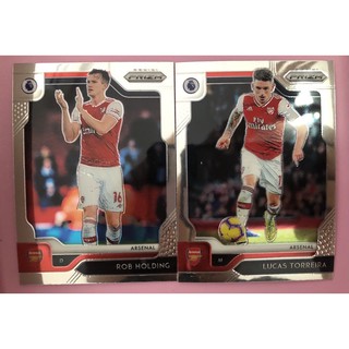 2019-20 Panini Prizm Premier League Soccer Cards Arsenal