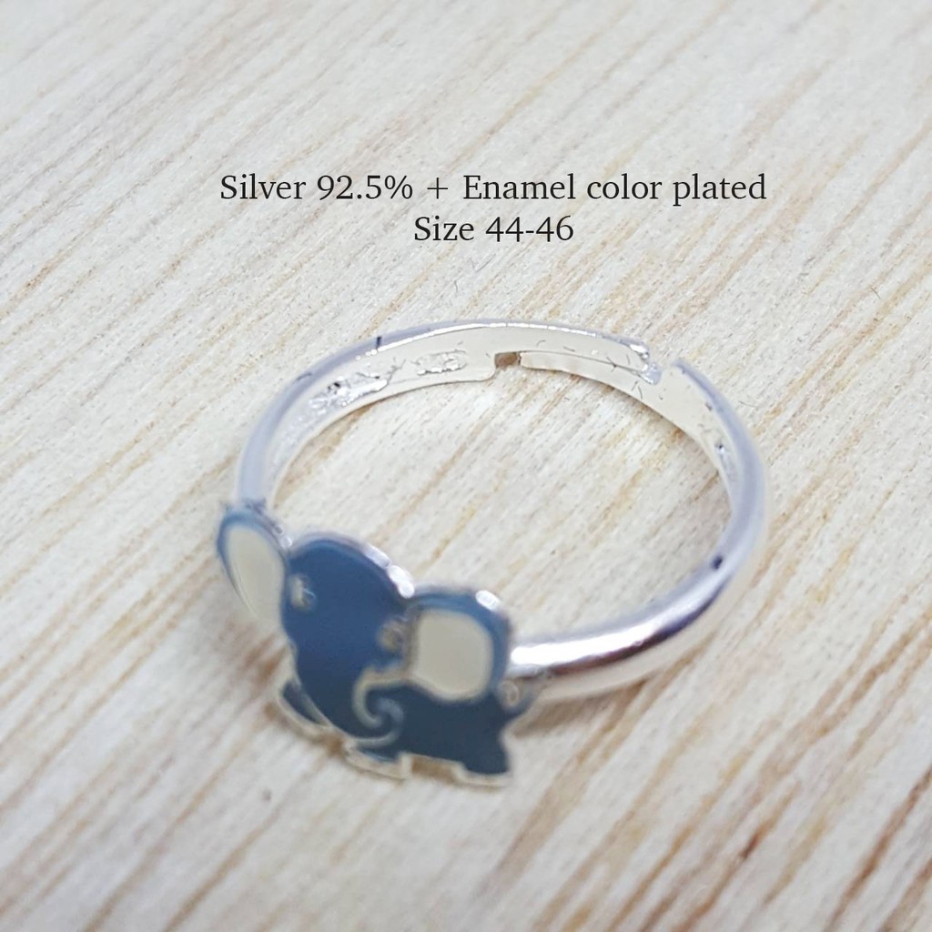แหวนลาย-ช้างน้อย-เงินแท้-92-5-ปรับขนาดได้
