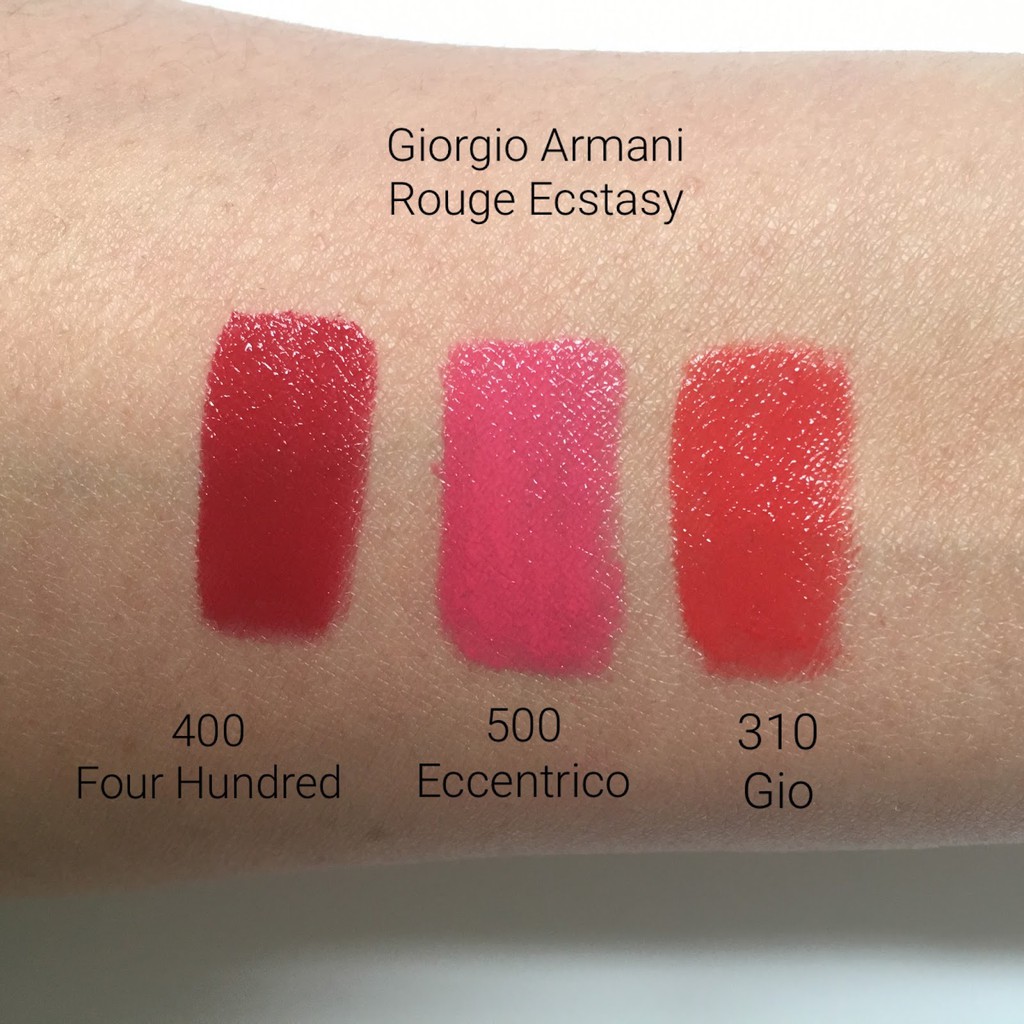 beauty-siam-แท้ทั้งร้าน-ลิปอาร์มานี่ของแท้-ขนาดทดลอง-giorgio-armani-rouge-esctasy-excess-moisture-rich-lipcolor