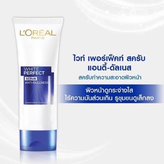 LOREAL Paris White Perfect Anti-Dullness Scrub Foam 100ml