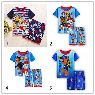 Boys Paw Patrol T-shirt Shorts Set