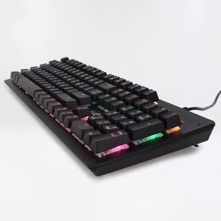 ภาพขนาดย่อของภาพหน้าปกสินค้าคีย์บอร์ดเกมมิ่ง IWACHI IK-1 Mechanical Keyboard คีย์บอร์ดไร้สาย Hotswap IK-68 (Blue switch) พร้อมไฟ RGB เมาส์ไร้สาย I3 จากร้าน gongniu_official บน Shopee ภาพที่ 2