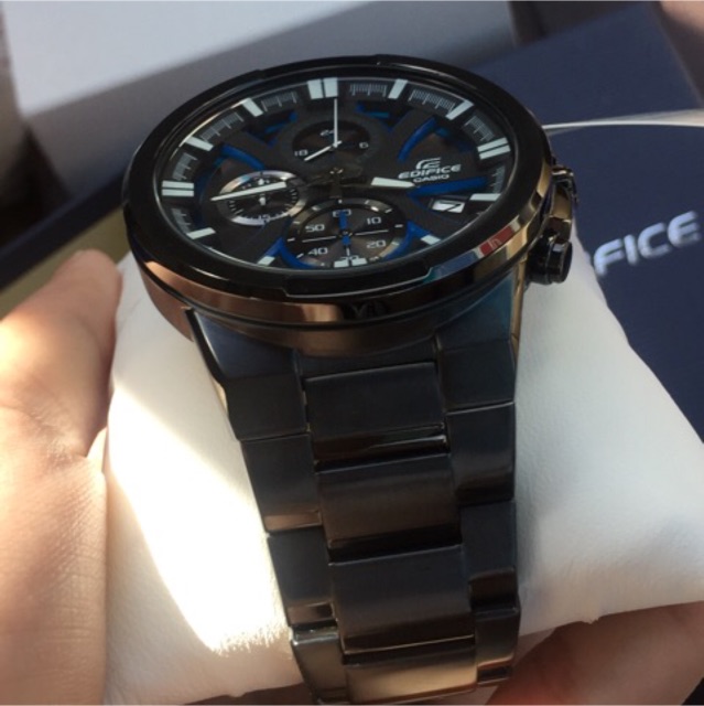 นาฬิกา-casio-edifice-chronograph-รุ่น-efr-544bk-1a2v-นาฬิกาข้อมือสำหรับผู้ชาย