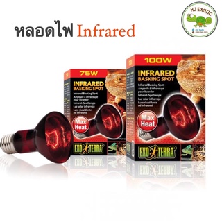 ภาพขนาดย่อของสินค้าExo Terra Infrared Basking Spot หลอดความร้อนอินฟราเรด สำหรับกกไฟกลางคืน