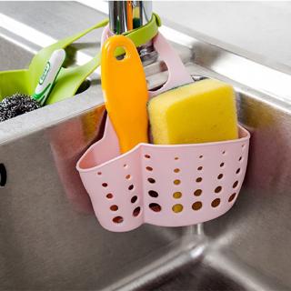 ♔✽✽Kitchen Sink Drain Basket Dish Cloth Sponge Storage Rack Hanging Basket