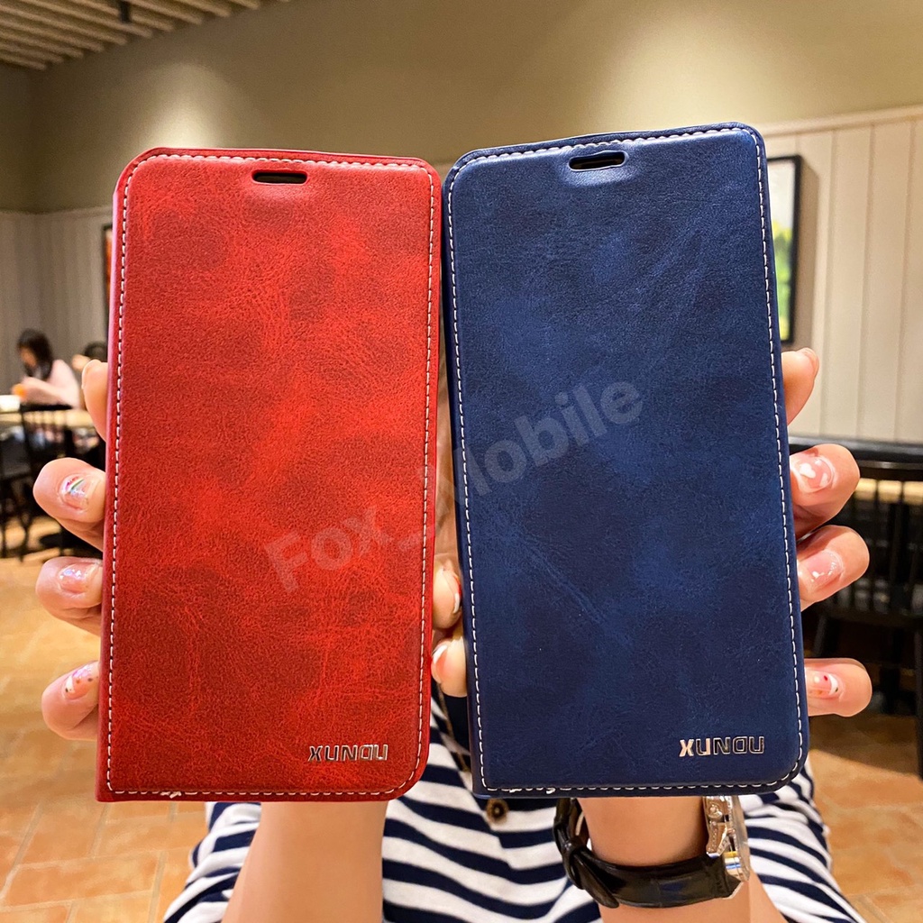 เคส-ฝาพับ-xundu-vivo-v5-v7-v5plus-v7plus-v11-v11i-v15-v17-v19-v17pro-เคสหนัง-ใส่บัตร-ตั้งได้-พร้อมส่ง