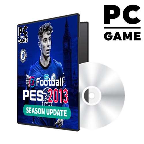 แผ่นเกมส์คอม-pro-evolution-soccer-2013-update-2020-ติดตั้งง่าย