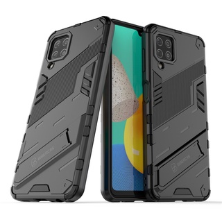 Samsung Galaxy M32 GalaxyM32 เคส พลาสติกแบบแข็ง Shockproof Phone Case Back Cover กรณี ฝาครอบ