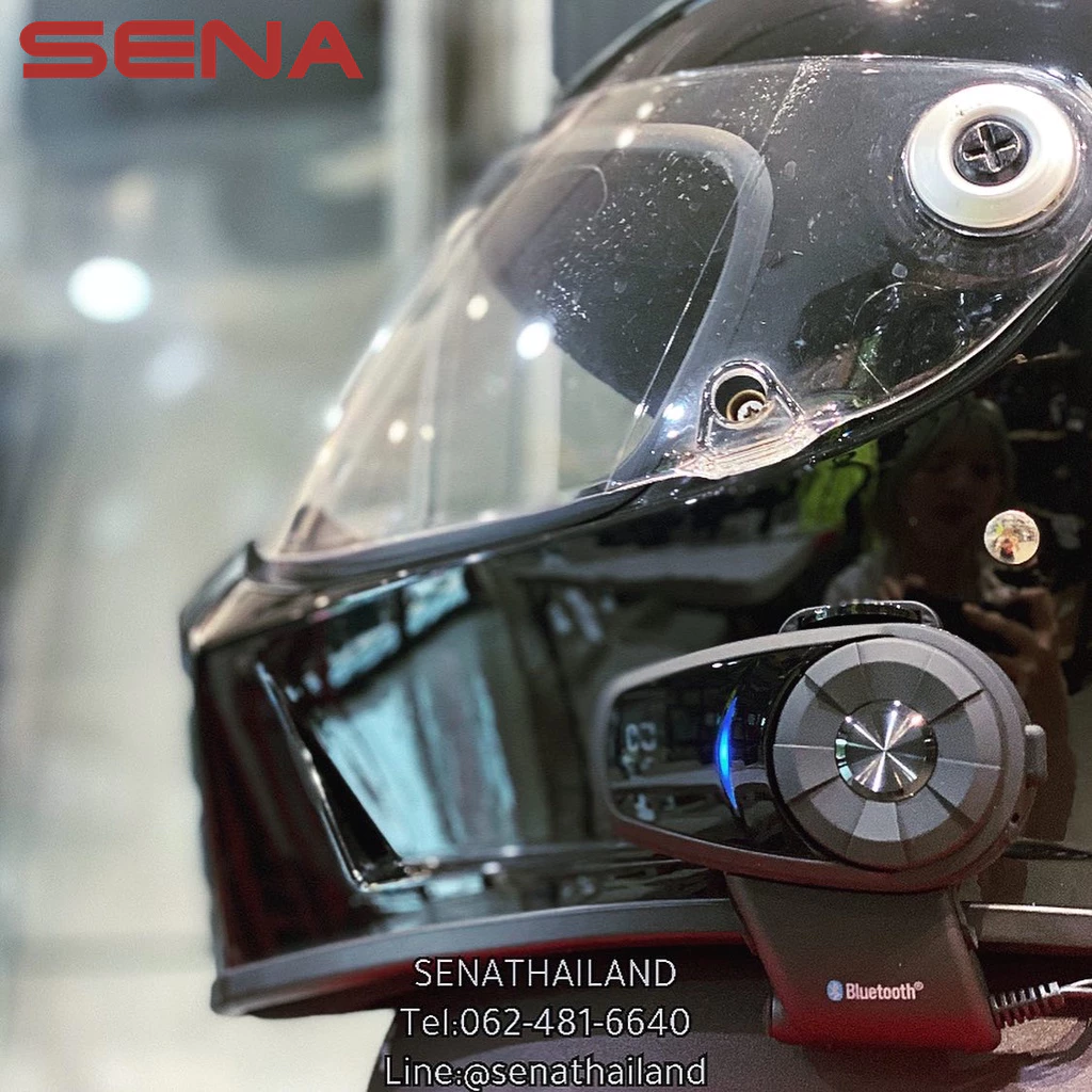 SENA 10S หูฟังบลูทูธติดหมวกกันน็อค ประกัน 2 ปี ผ่อน 0% 10 เดือน