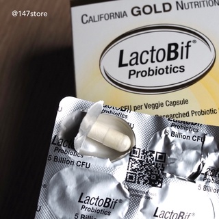 ภาพขนาดย่อของภาพหน้าปกสินค้าCalifornia Gold Nutrition Lactobif probiotics, 5 Billion CFU โปรไบโอติกส์ 8 สายพันธุ์, 60 แคปซูล จากร้าน 147store บน Shopee ภาพที่ 2