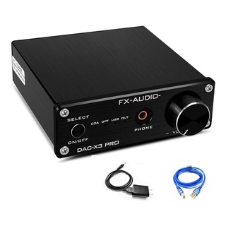 Fx-audio เครื่องขยายเสียงหูฟัง DAC-X3PRO USB DAC ESS9023 CS8416 รองรับ ASRC HiFi แบบพกพา แอมป์ถอดรหัสหูฟัง 24-B