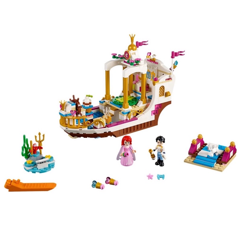 lego-disney-ariel-s-royal-celebration-boat-41153-เลโก้ใหม่-ของแท้-กล่องสวย-พร้อมส่ง