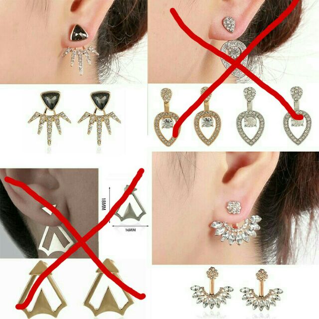 ต่างหูติดหูแฟชั่น-earring-jacket