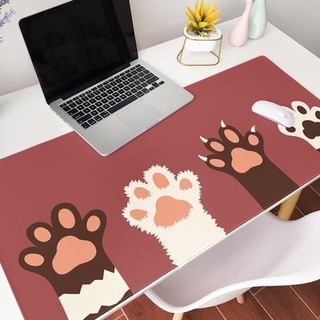 แผ่นรองเมาส์ ลายน่ารัก แผ่นใหญ่ กันลื่น ทนทาน ซักได้ Mouse Pad