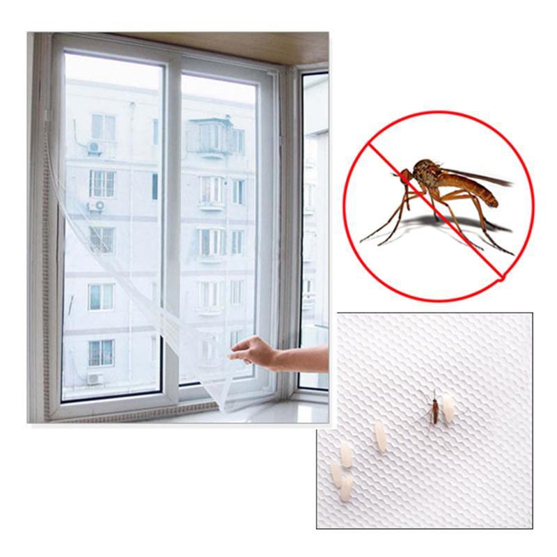 ม่านตาข่าย-ป้องกันแมลง-กันยุง-สำหรับหน้าต่างบ้าน-1-ชิ้น