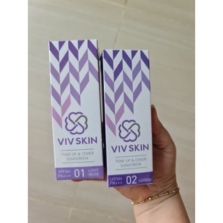 สินค้า ครีมกันแดดจุ๋ย VIV SKIN Smart Cover Sunscreen ใส เนียน ไม่กลัวแดด กันแดดวิฟสกิน ตัวช่วยปกป้องผิวจาก UV