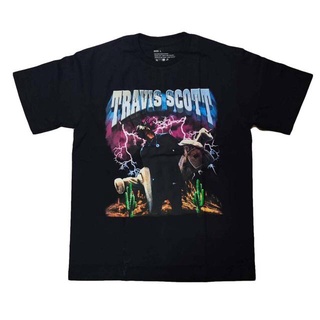 🔥 เสื้อยืด Travis Scott Hip Hop Travis Scott Rapper 🔥