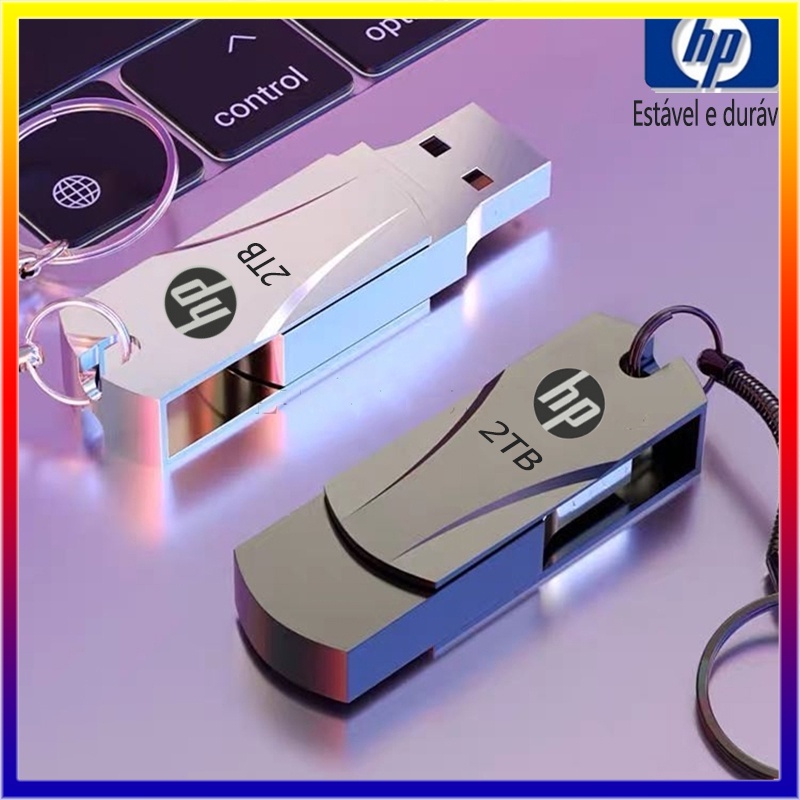 ภาพหน้าปกสินค้าhp 2TB USB 3.0 Flash Drive แฟลชไดร์ฟ Pendrive High Speed Flash Disk แฟลชไดรฟ์โลหะ ความเร็วสูง กันน้ำ flashdrive จากร้าน usb_flashdrive บน Shopee